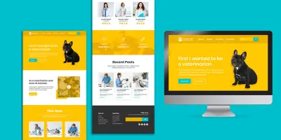 Landing page development